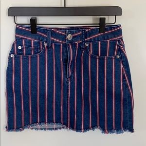 American Eagle jean skirt